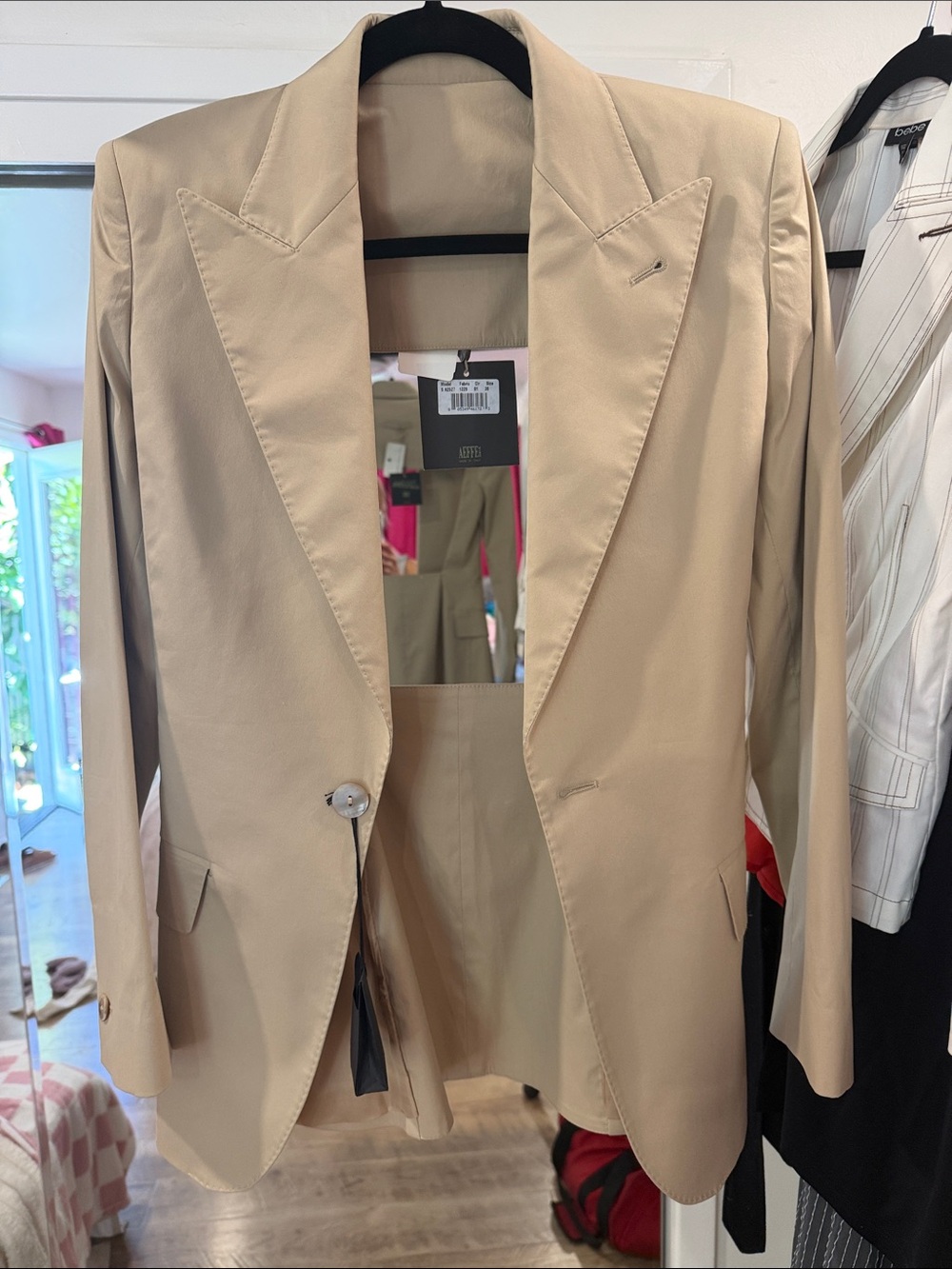 Jean Paul Gaultier Beige Tailored Women's Blazer vintage 1999 NWT
